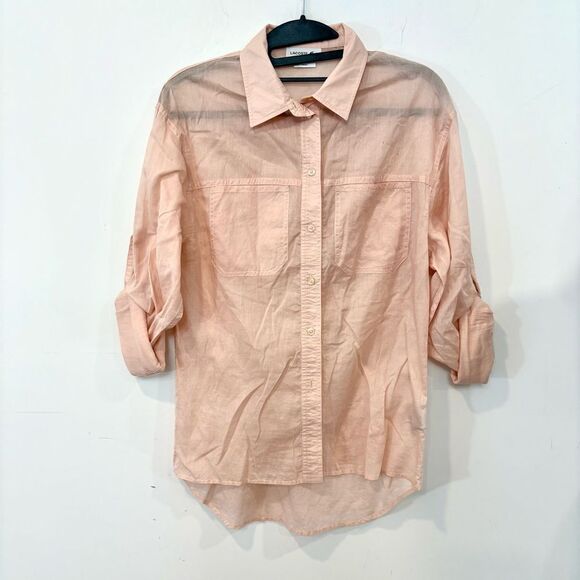 Lacoste Tops - Lacoste Rare Designer Ladies Golf Shirt Brand New With Tags Pale Pink sz 36 or S